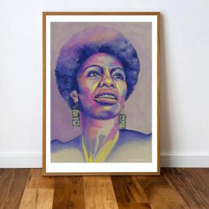 lamina-nina-simone-pared